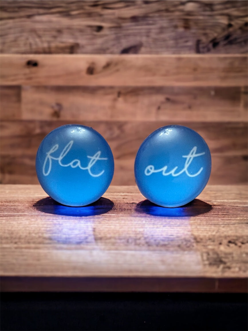 Flat Out Blue Newfoundland Earrings